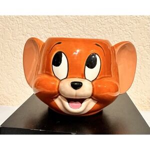 1993 Jerry The Mouse(Tom &Jerry) 3-D Applause Mug Rare Mint Condition